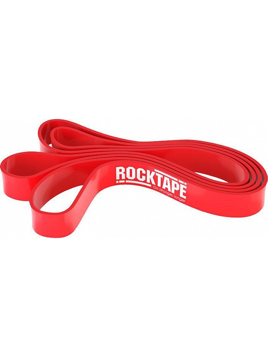 фото Резиновая петля rocktape, красная (104см x 4,5см x 4,5см) rock tape