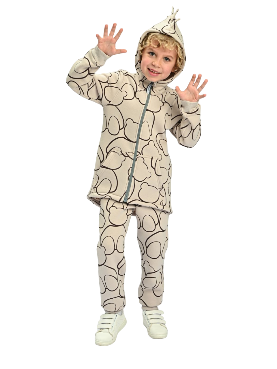 Костюм детский Malek-Baby 1422, бежевый, 98 костюм лесника для папы мишки тедди 21