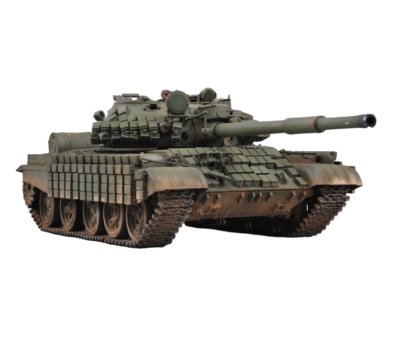 

01556 Танк Т-62 с динамической защитой мод.1972