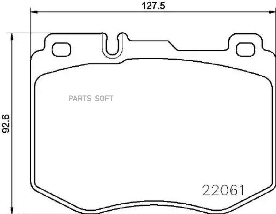 

Тормозные колодки brembo P50120