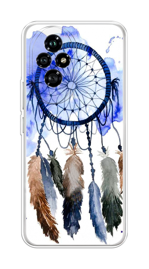 

Чехол на Honor 200 "Ловец снов 1", Коричневый;синий, 6124750-1