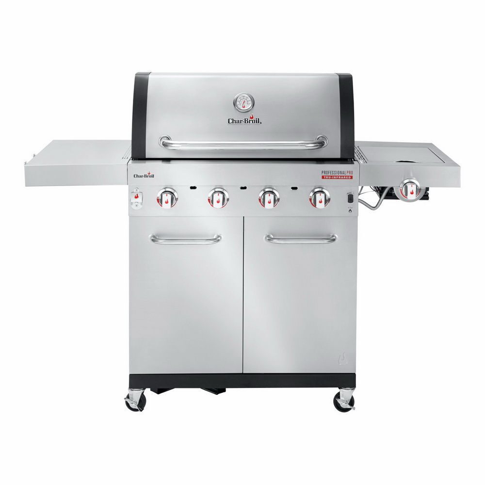 фото Газовый гриль char-broil professional 2.0 pro 4s сталь