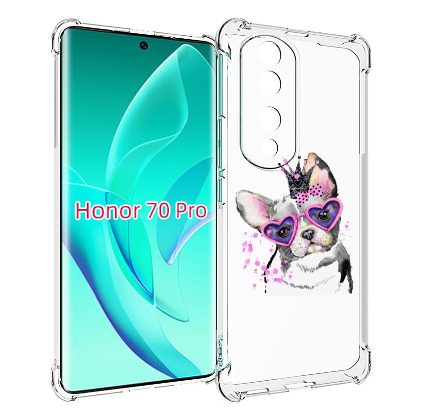 

Чехол MyPads принцесса для Honor 70 Pro / 70 Pro Plus, Прозрачный, Tocco