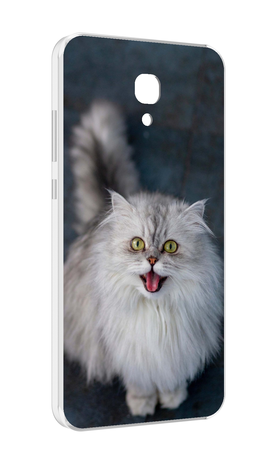 Чехол MyPads порода кошки британская длинная для Meizu M6 (M711Q)