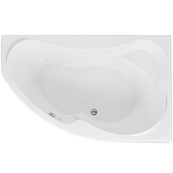 

Акриловая ванна Aquanet Capri 160x100 R 205386 без гидромассажа, Белый