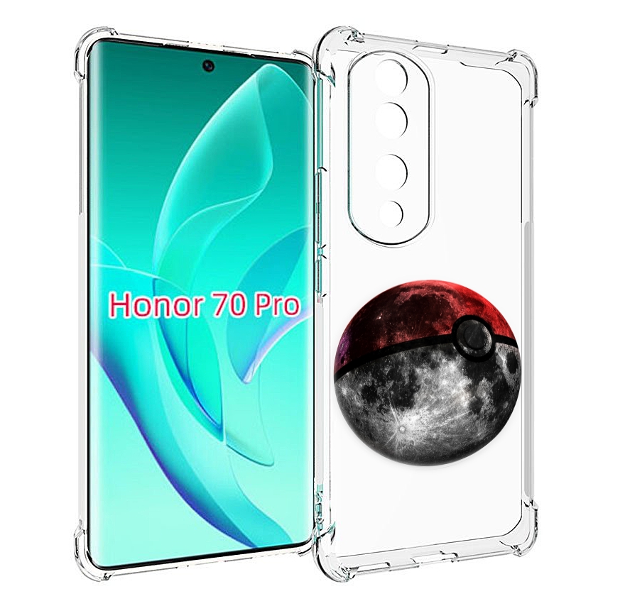 

Чехол MyPads планета покебол для Honor 70 Pro / 70 Pro Plus, Прозрачный, Tocco