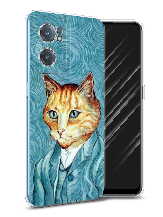 

Чехол Awog на Samsung Galaxy S8 "Подмигивающий котенок", Черный;серый, 24750-1