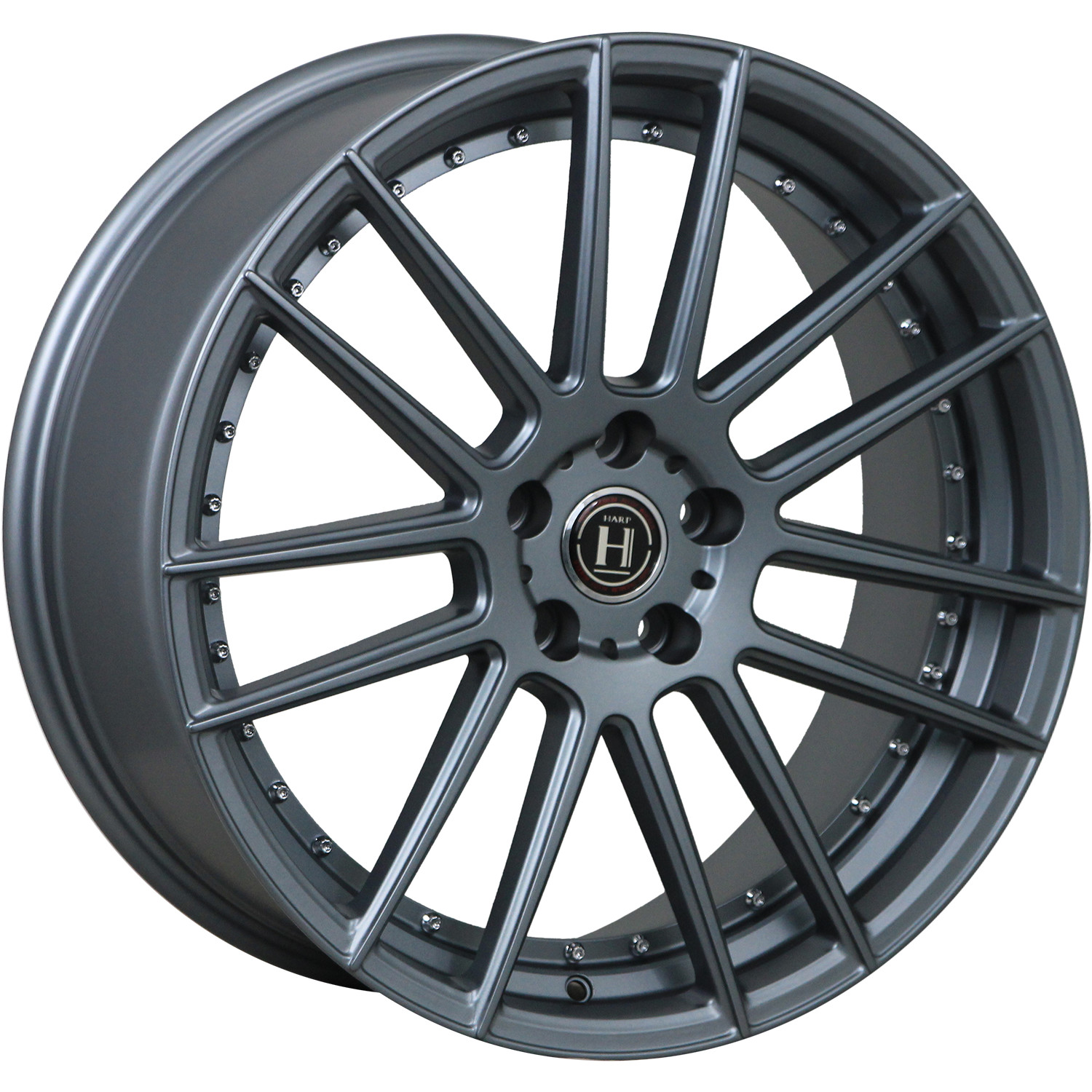 фото Колесный диск harp y-07 (gunmetal-gray) 8.5xr20 et40 5*114.3 d74.1