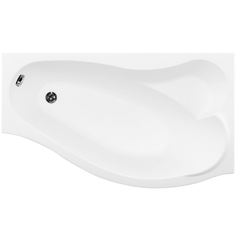 

Акриловая ванна Aquanet Palma 170x90 R 205537 без гидромассажа, Белый