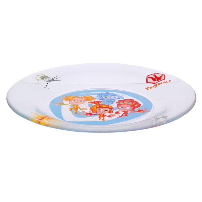 

Тарелка Decor Style Glass Фиксики стекло 19,5 см