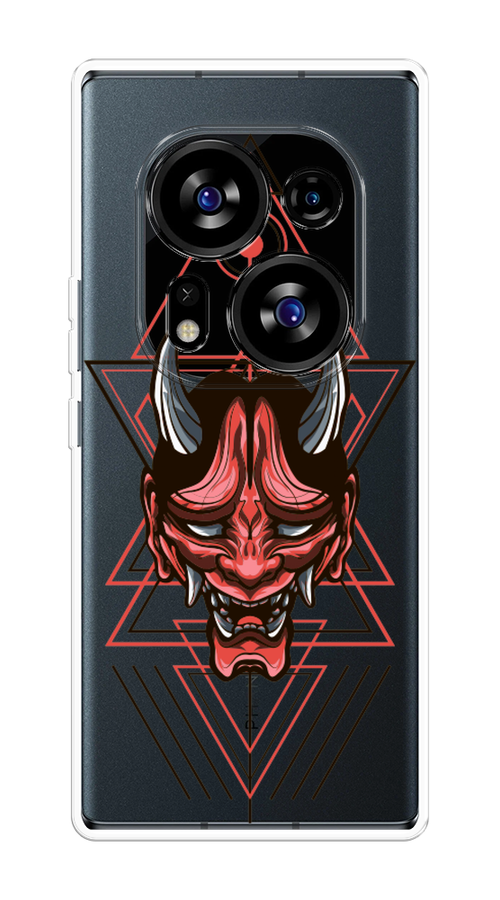 

Чехол на Tecno Phantom X2/X2 Pro "Hanya Oni mask", Серый;красный;черный, 303350-4