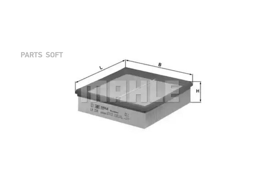 

Воздушный фильтр Mahle/Knecht LX220