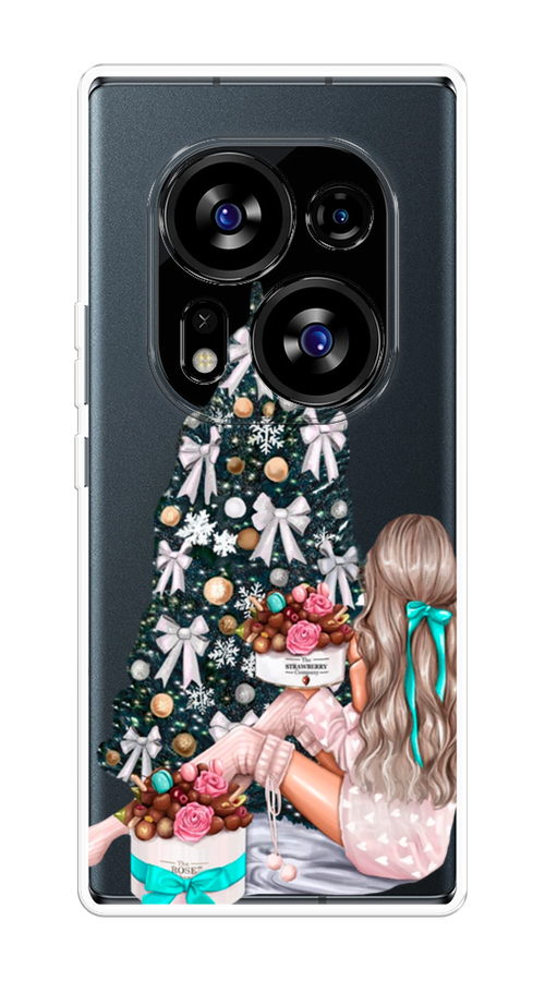 

Чехол на Tecno Phantom X2/X2 Pro "New Year", Зеленый;бежевый;голубой, 303350-5