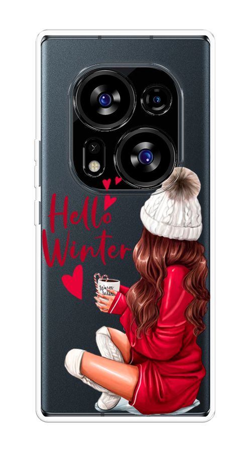 

Чехол на Tecno Phantom X2/X2 Pro "Hello winter", Красный;белый;коричневый, 303350-5