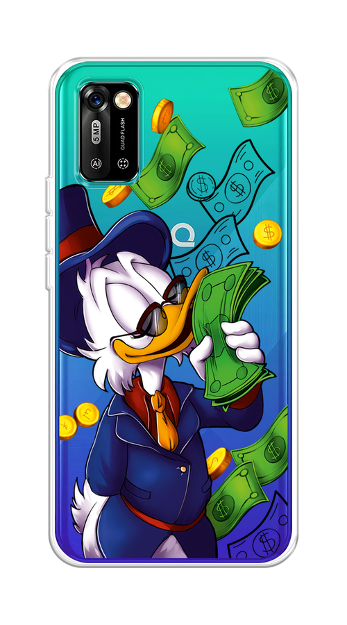 

Чехол на BQ 6051G "Scrooge McDuck with Money", Синий;зеленый;белый, 202150-6