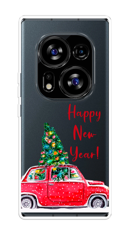 

Чехол на Tecno Phantom X2/X2 Pro "Happy New Year", Красный;зеленый, 303350-5