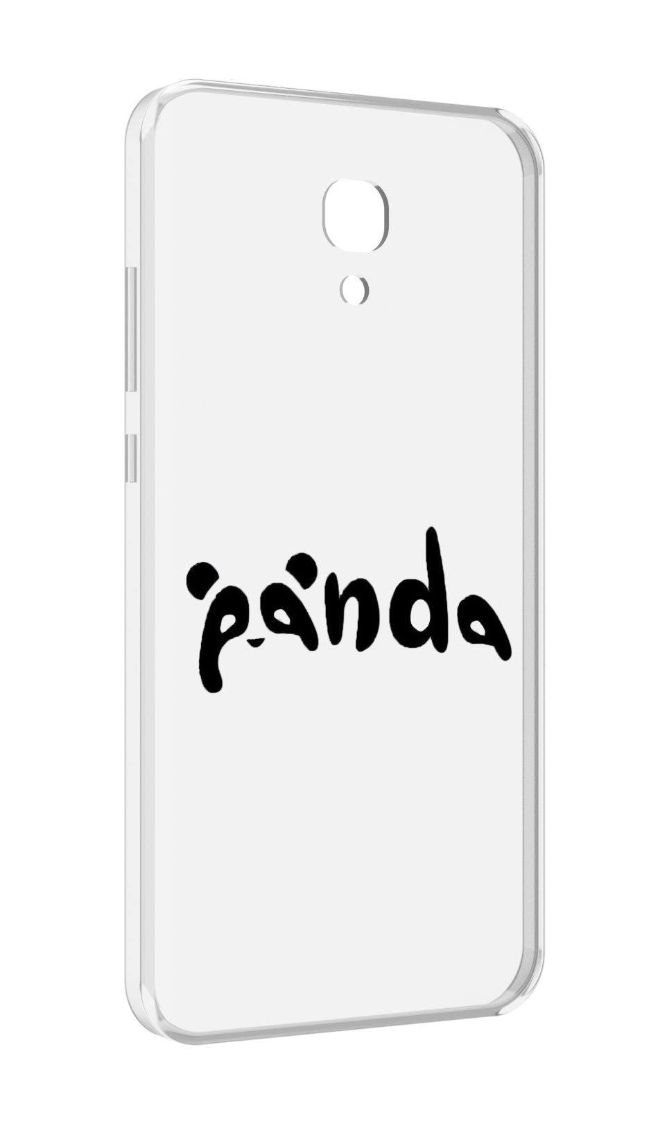 

Чехол MyPads панда надпись для Meizu M6 (M711Q), Прозрачный, Tocco