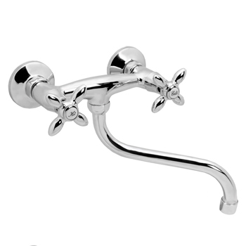 фото Смеситель настенный samara №1 'азалия' 1/2' эконом