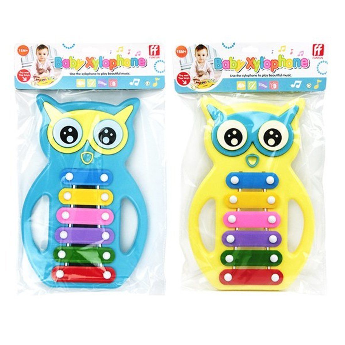 

Ксилофон, 6 нот, 1 шт, в ассортименте