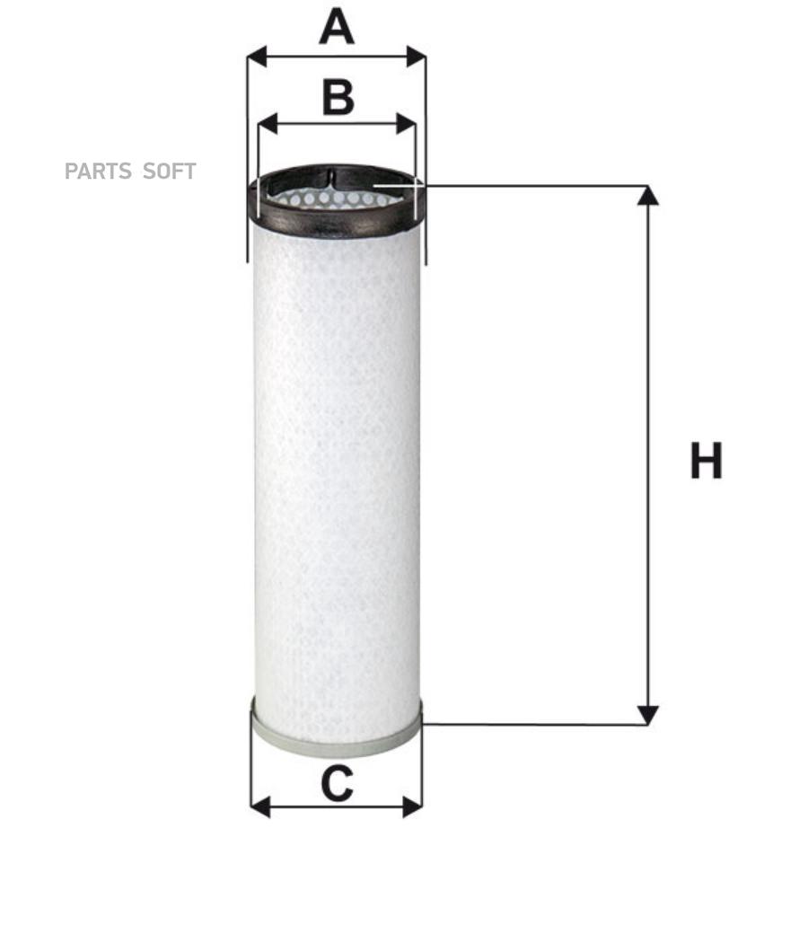 

Фильтр воздушный FILTRON AR200/6W