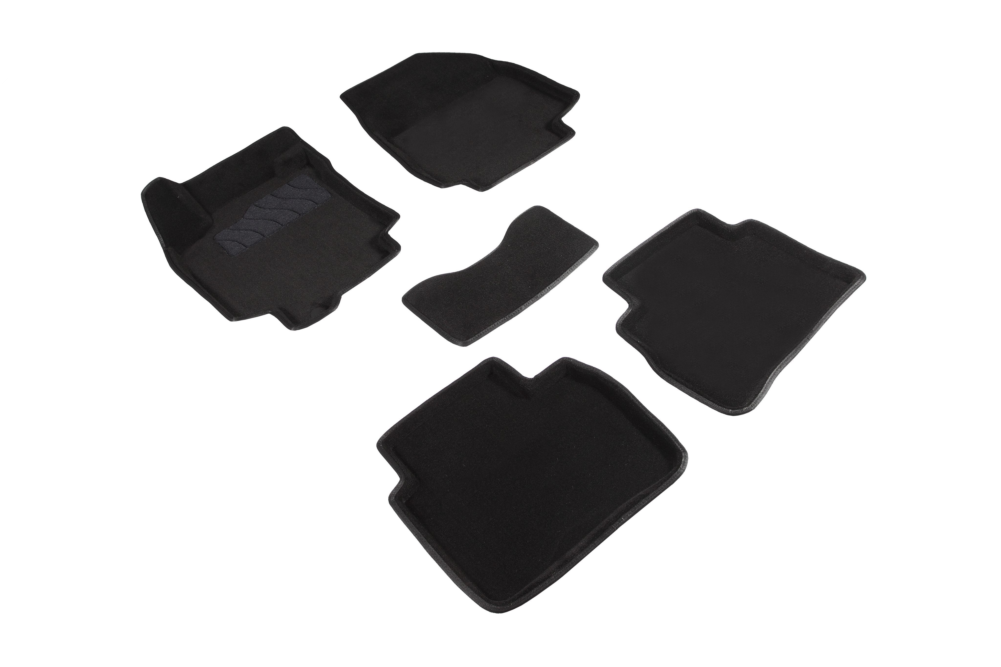 

SEINTEX Коврики 3D ВОРС Nissan Tiida 2007-15 черн (компл) 1шт