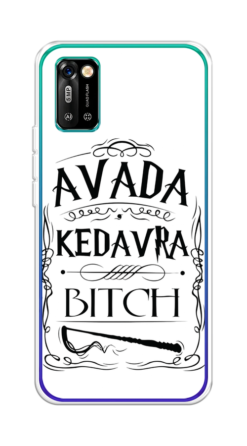 

Чехол на BQ 6051G "Avada kedavra bitch", Белый;серый;черный, 202150-6