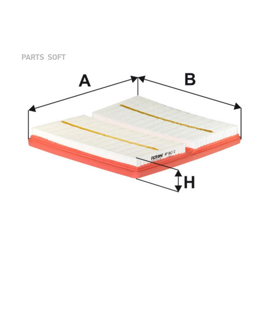 

Фильтр воздушный FILTRON AP062/2