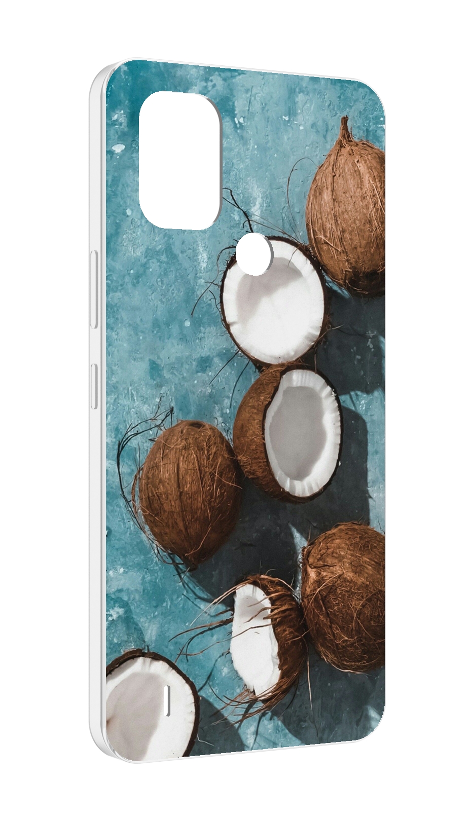 

Чехол MyPads красивые-кокосы для Nokia C31, Прозрачный, Tocco