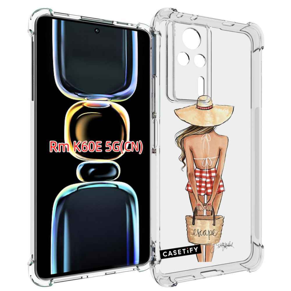 

Чехол MyPads CASETiFY женский для Xiaomi Redmi K60E, Tocco