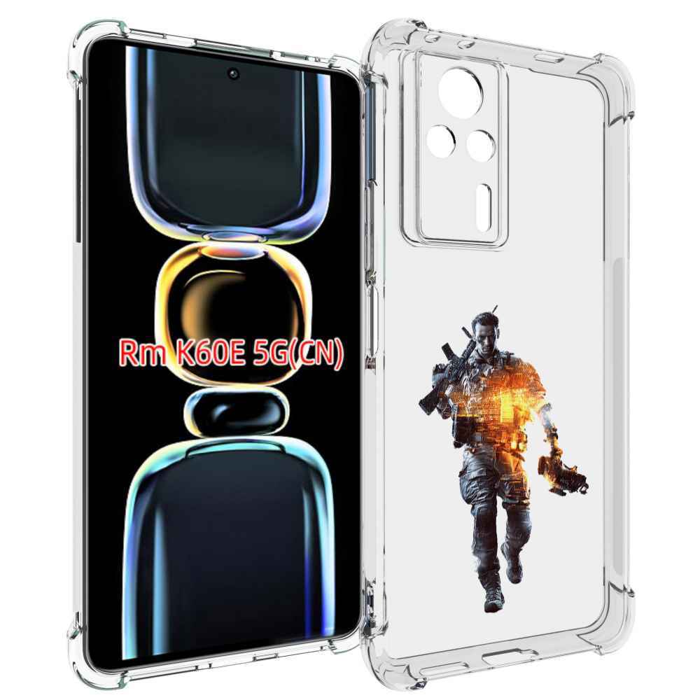 

Чехол MyPads Battlefield-4 мужской для Xiaomi Redmi K60E, Tocco