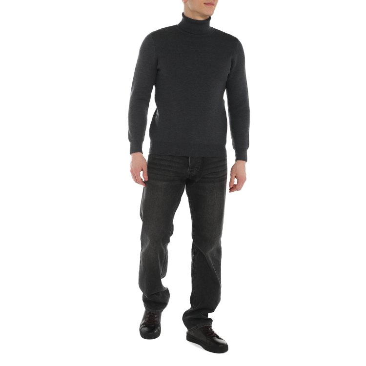 

Водолазка мужская Maison David JR06 серая 2XL, Серый, JR06