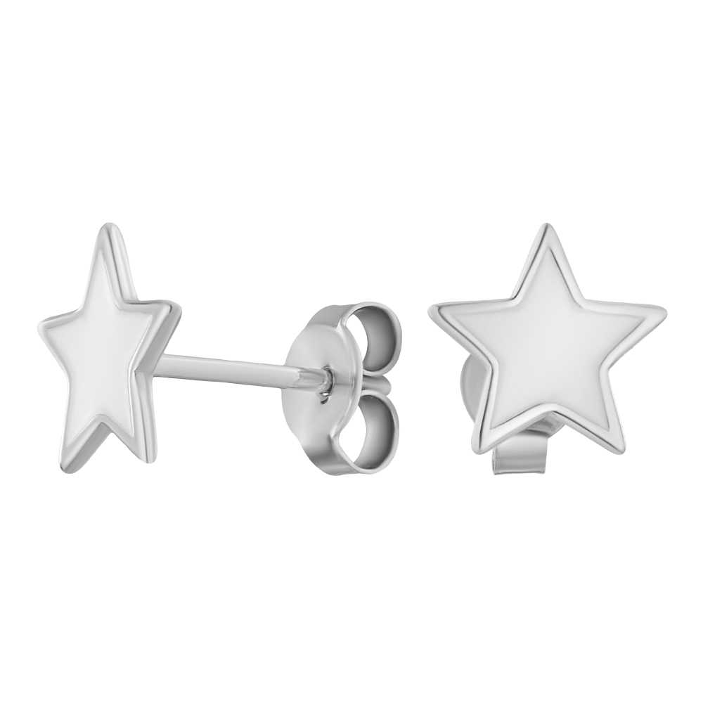 

Серьги из серебра ЮВЕЛИР КАРАТ с эмалью 2027923/9бг, 2027923