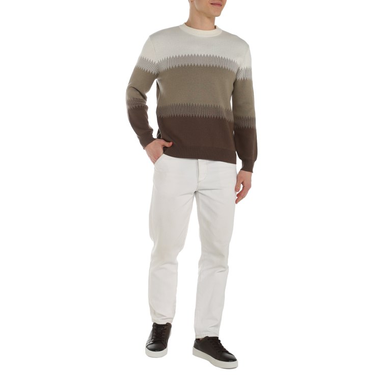 

Джемпер мужской Maison David DR13 коричневый 2XL, DR13