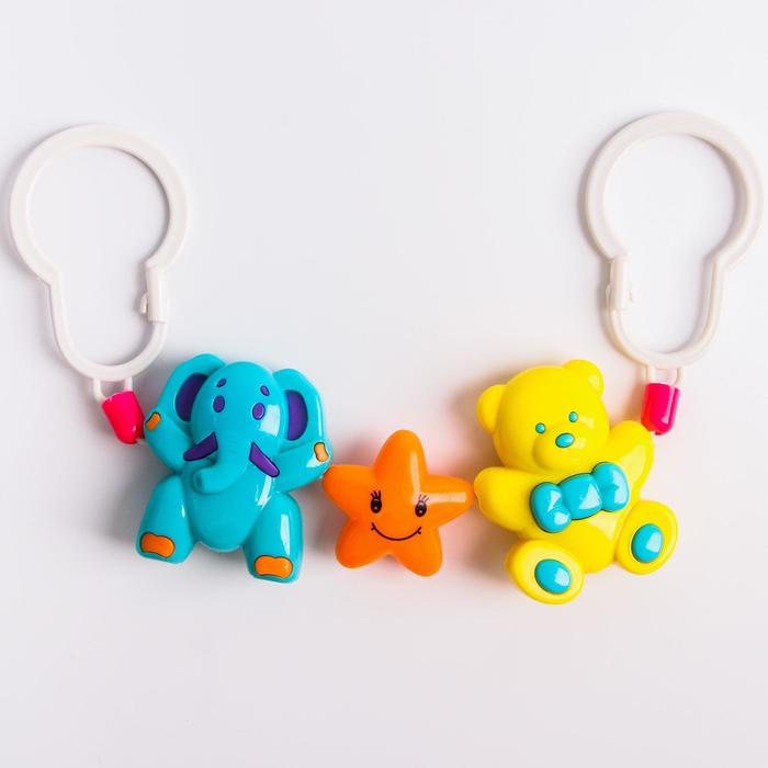 Крошка Я Мишка, звезда, слоник, 3 игрушки