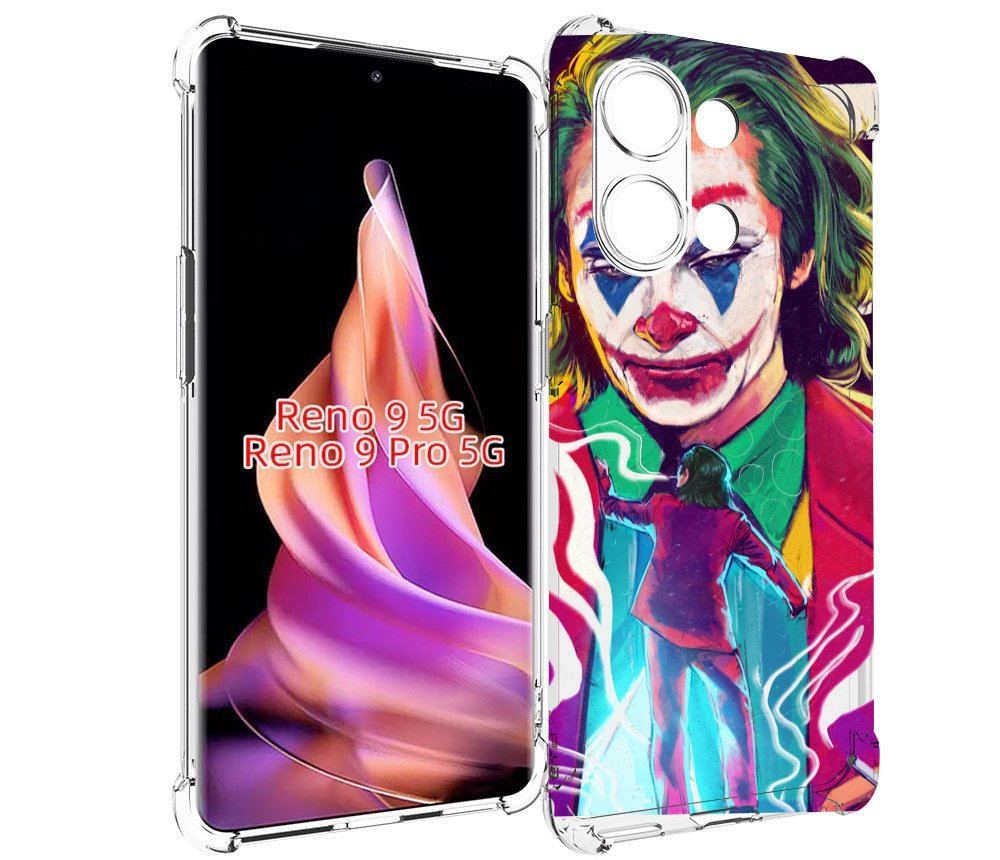 

Чехол MyPads джокер-у-джокера для Oppo Reno 9/Reno 9 Pro, Прозрачный, Tocco