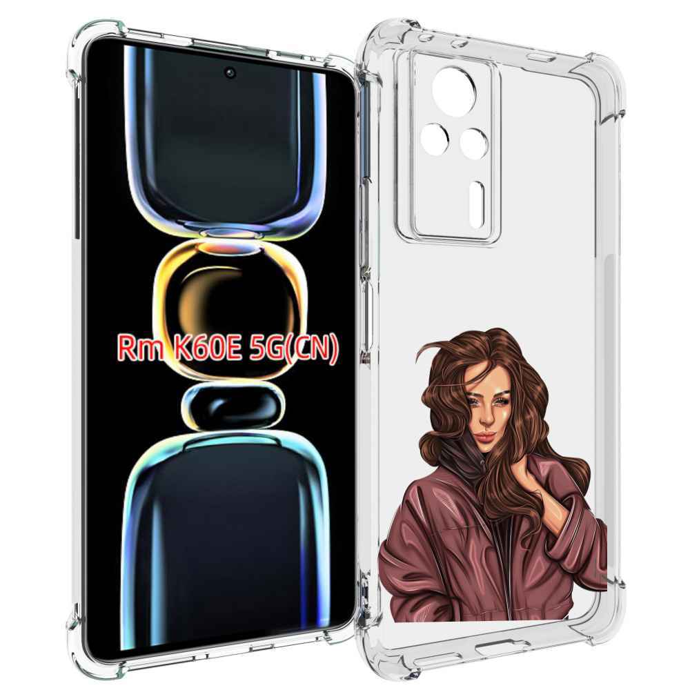 

Чехол MyPads Арт рисунок девушки для Xiaomi Redmi K60E, Tocco