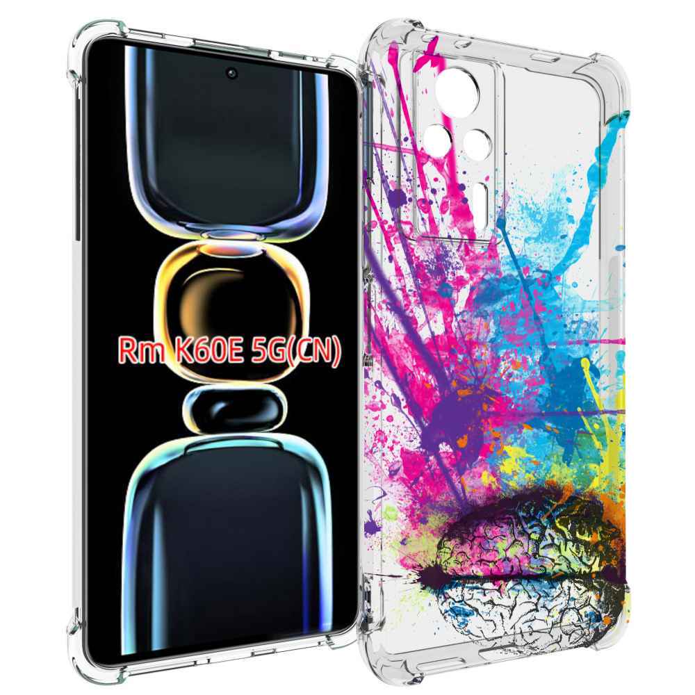 

Чехол MyPads яркий красочный мозг для Xiaomi Redmi K60E, Tocco