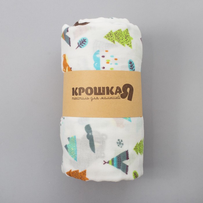 

Крошка Я легкое Лес 90х90 см, муслин четырехслойный, легкое Лес 90х90 см, муслин четырехслойный
