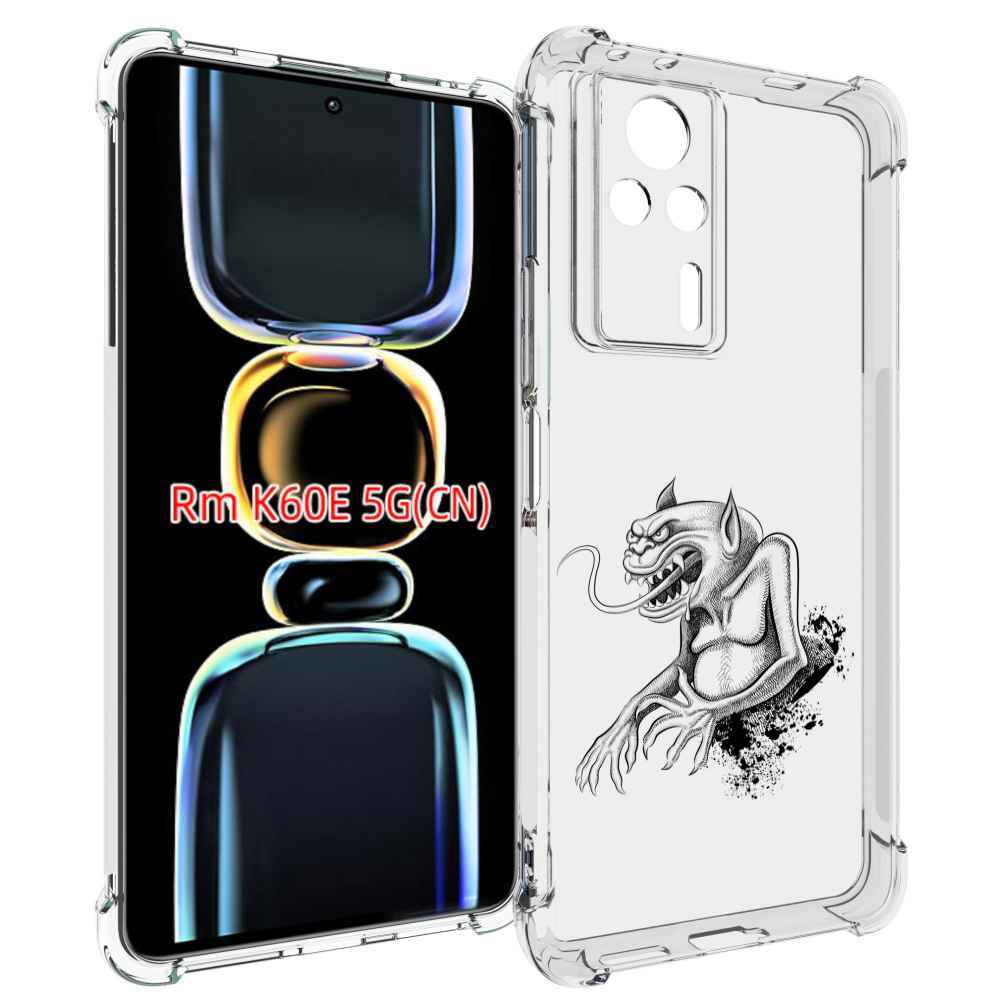 

Чехол MyPads чорт для Xiaomi Redmi K60E, Tocco