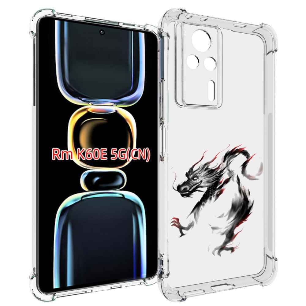 

Чехол MyPads черный дракон для Xiaomi Redmi K60E, Tocco
