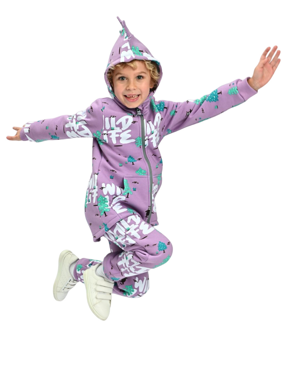 Костюм детский Malek-Baby 1422, фиолетовый, 110 костюм лесника для папы мишки тедди 21