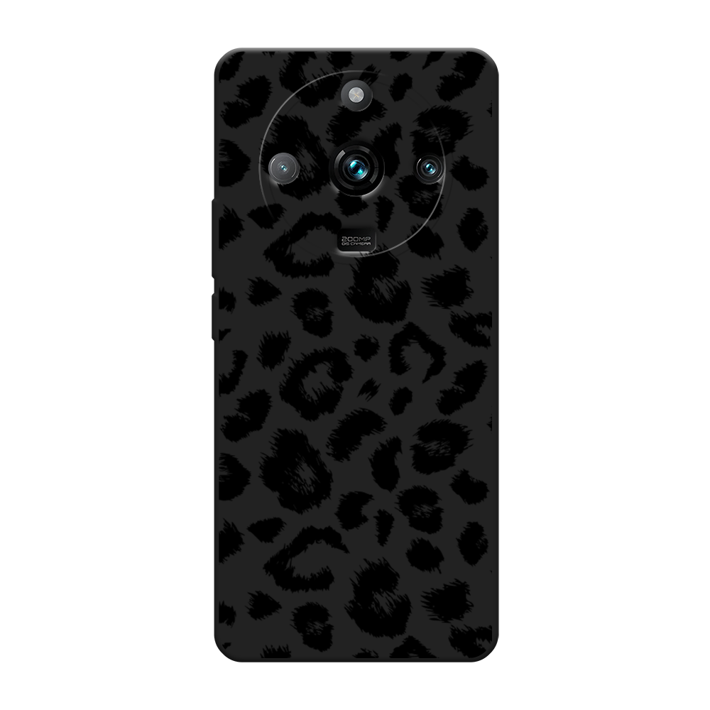 

Чехол Awog на Realme 11 "Окрас леопарда фон", Черный, 2514152-1