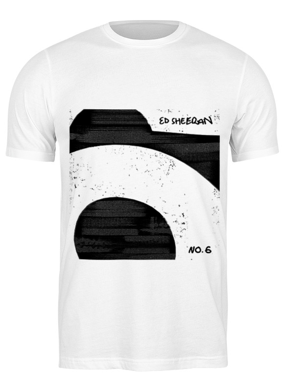 

Футболка мужская Printio Ed sheeran no 6 2825829 белая 3XL, Белый, Ed sheeran no 6 2825829