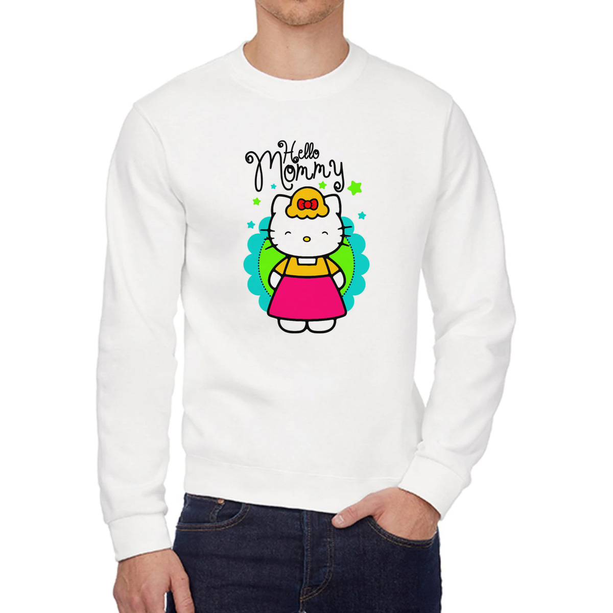 

Свитшот унисекс CoolPodarok W043734 белый 46 RU, 6W043734