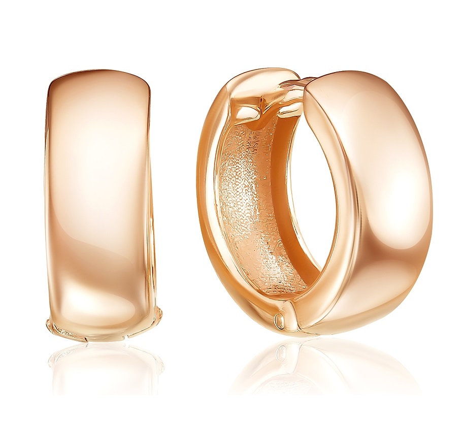 

Серьги конго из серебра Media d`oro 03-2-1809, 03-2-1809