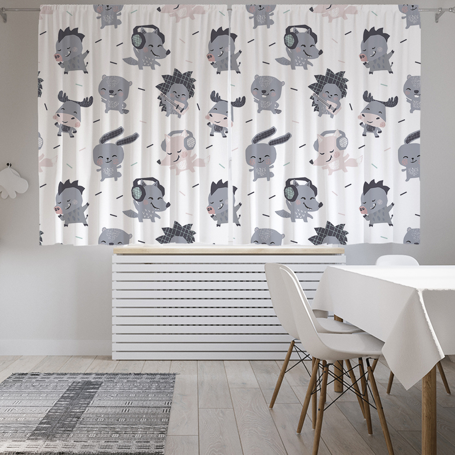 

Шторы, фотошторы JoyArty Вечеринка 145х180 2 полотна сатен короткие p_422868_145x180