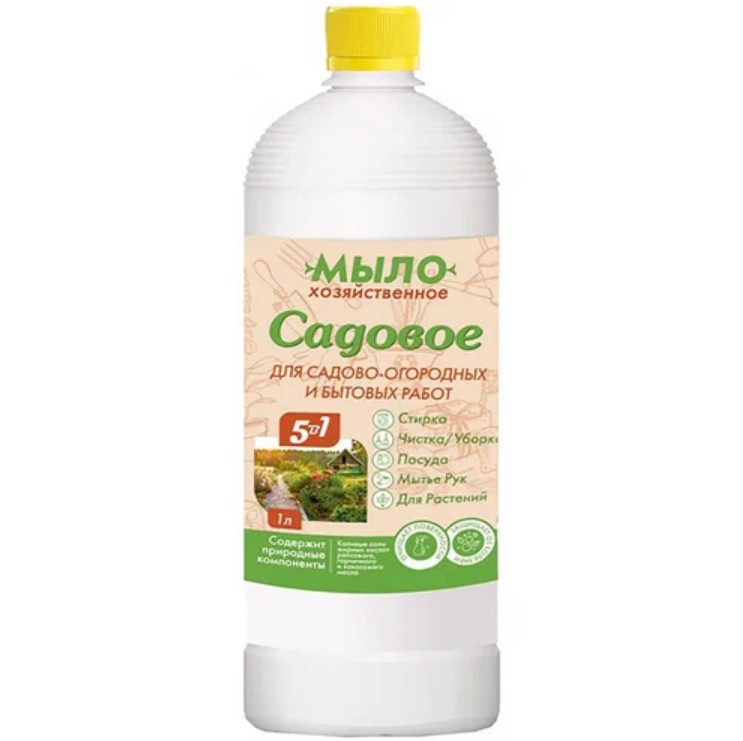 

Мыло Ивановское хозяйственное Садовое 1л