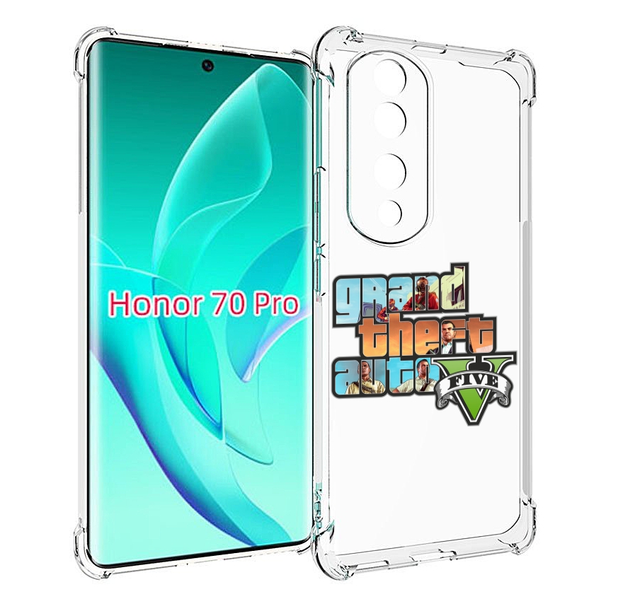 

Чехол MyPads ГТА для Honor 70 Pro / 70 Pro Plus, Прозрачный, Tocco
