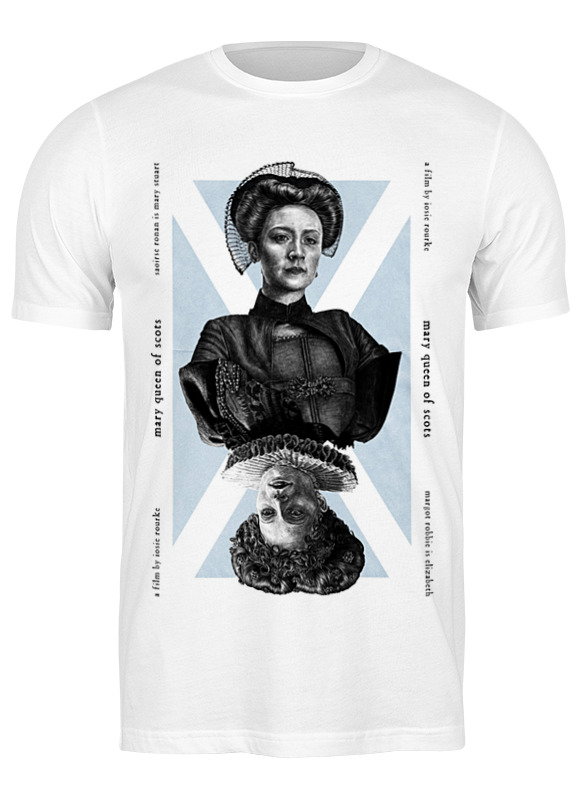 

Футболка мужская Printio Две королевы / mary queen of scots 2777869 белая 3XL, Белый, Две королевы / mary queen of scots 2777869