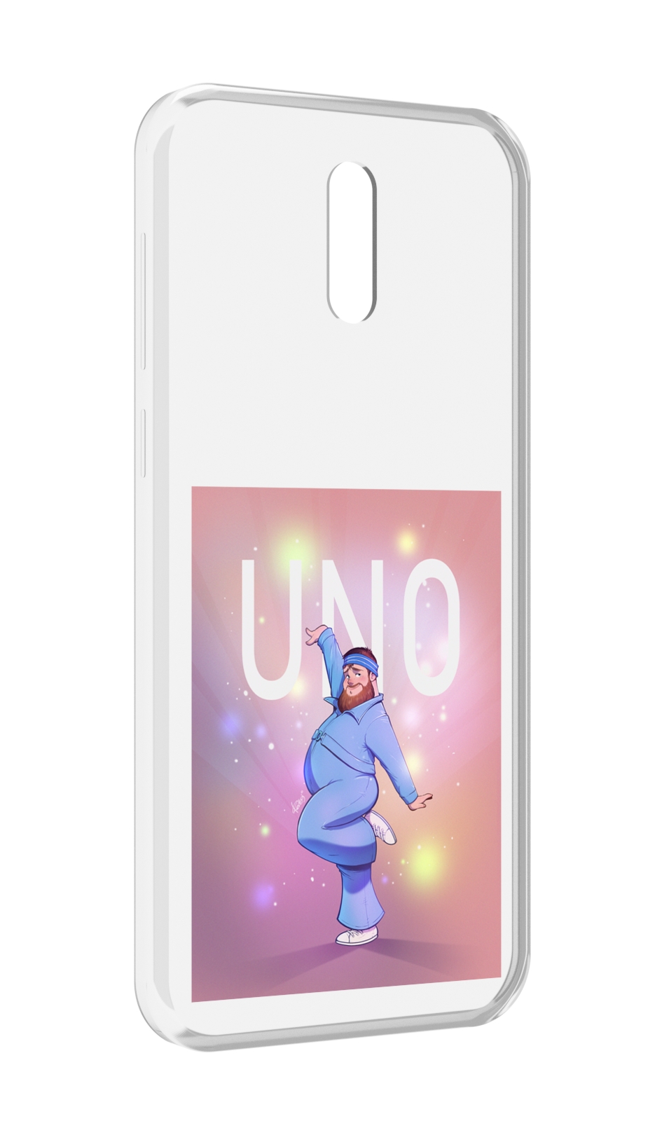 

Чехол MyPads UNO-танцор для Alcatel 3L (2019), Прозрачный, Tocco